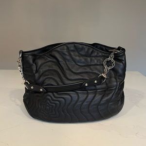 Montblanc Starisma Alcina black leather hobo bag